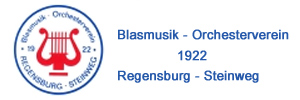 logo orchesterverein-rgbg.de
Orchesterverein Regensburg - Steinweg
Blasmusik - Bayerisch, Klassisch, Geistlich, Modern